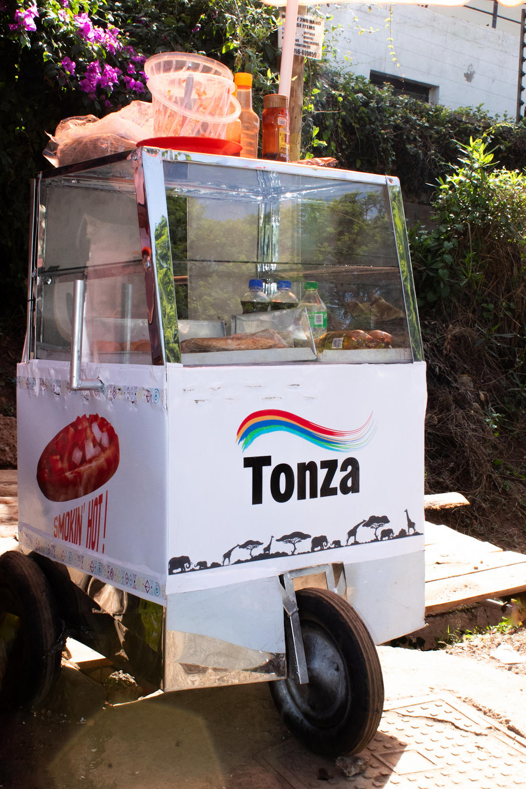 Tonza eco-clean cooker cart